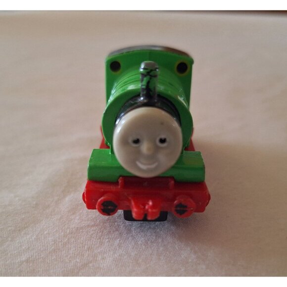 Vintage Ertl 1987 Thomas & Friends Percy The Small Engine Die-Cast Train 3" - Picture 2 of 8